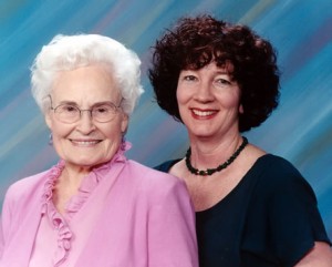 Dr. Edith Stauffer and Mary Hayes Grieco